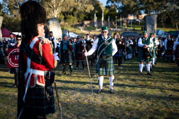 Pipe-bands - Australian Celtic Festival