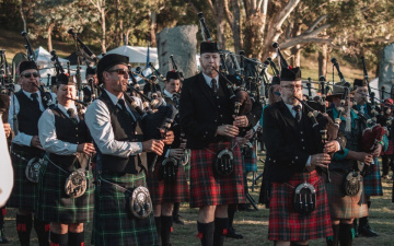 Pipe-bands - Australian Celtic Festival